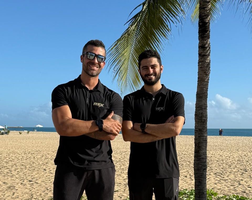 Leonardo Ferreira e Tiago Sleauvan, fundadores da Rex Runner